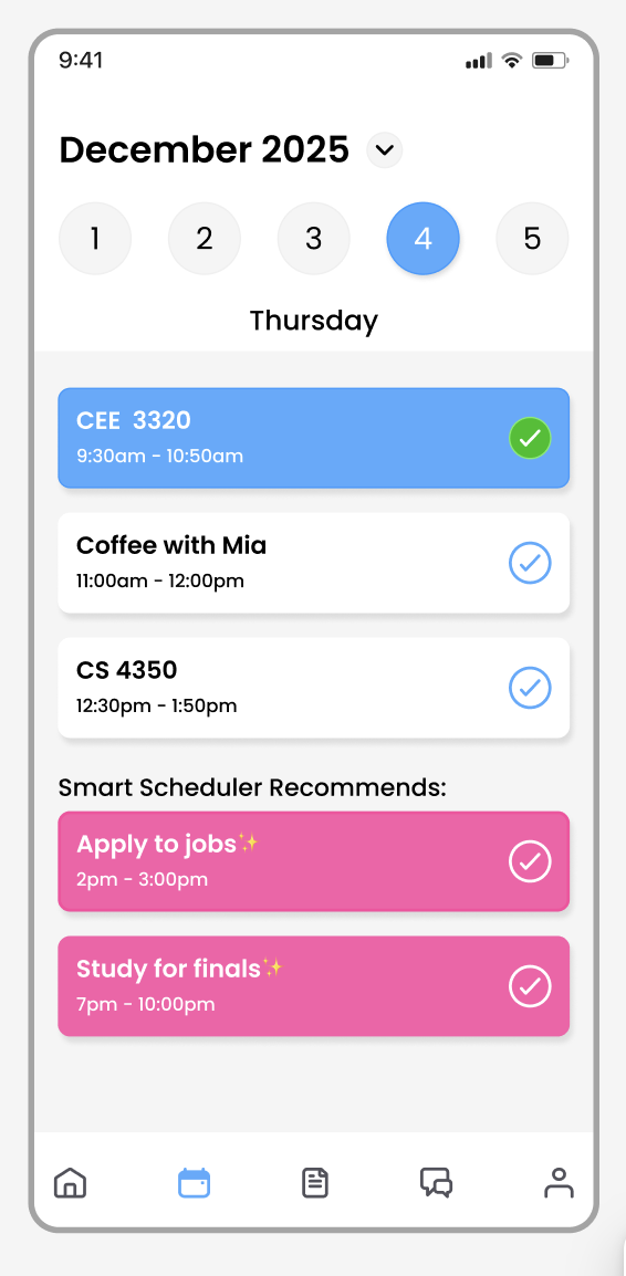 Calendar View