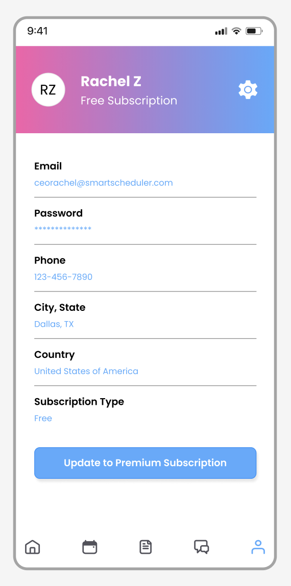 User Profile